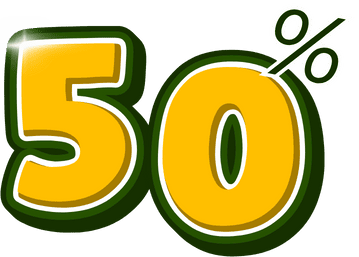 sale 50%
