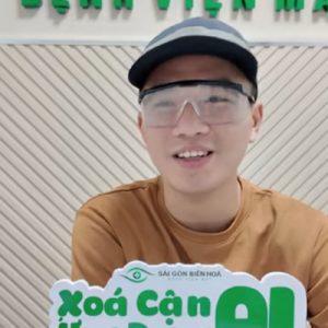 Anh Trung Kiên review mổ cận tại Bệnh viện Mắt Sài Gòn Biên Hòa